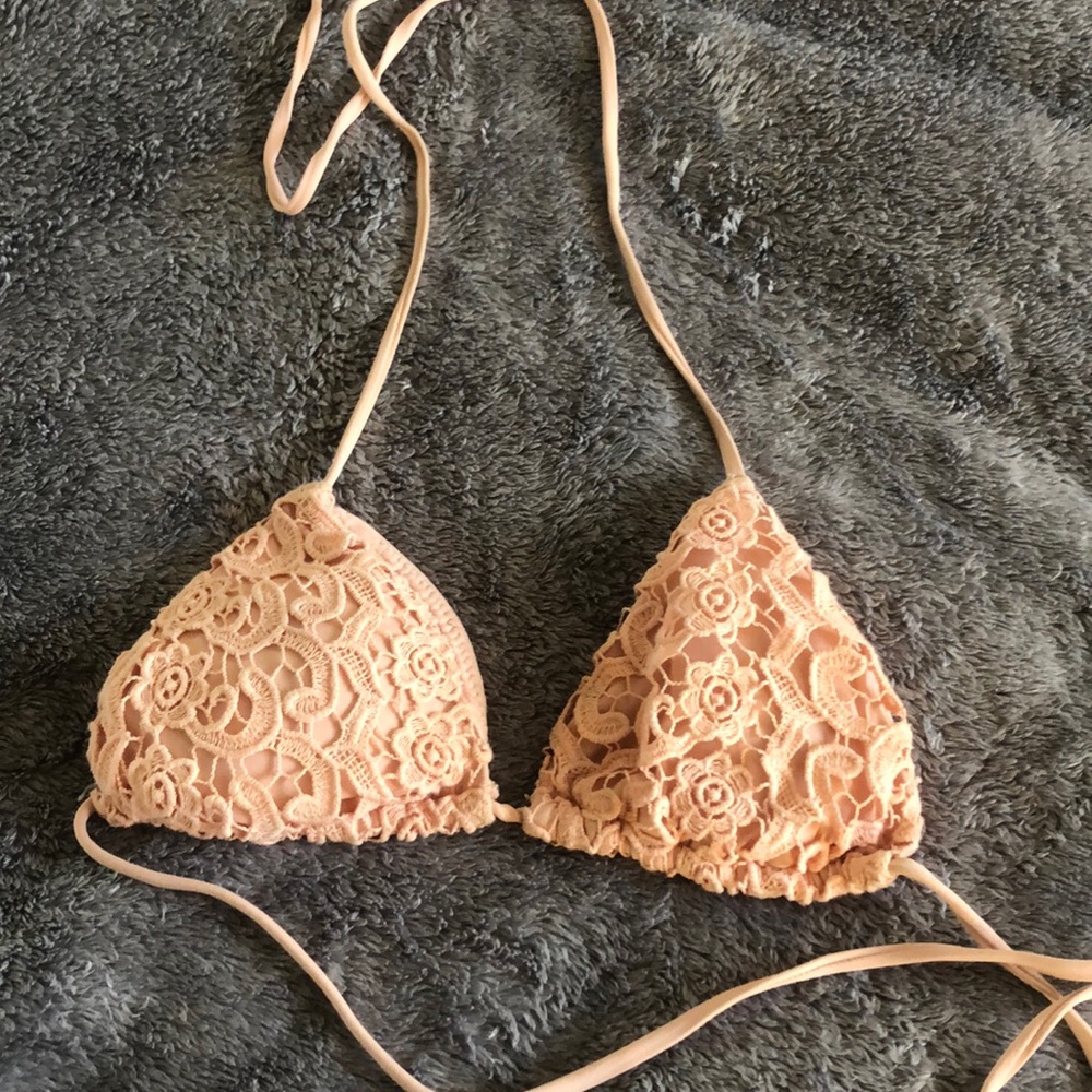 Forever 21 Pink lace Bikini Top